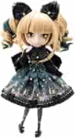 【Pullip】プーリップ Chatte noire（シャノワール）コラボ品 Chatte noire From Metamorphose temps de fille (P-298)