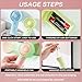 4 Pack Mini Portable Fan - 5'' AAA Battery Operated, Lightweight Handheld with 1 Speed & Lanyard - Quiet Personal Fan for Kids, Girls, Women & Men - Ideal for Office,Outdoor,Travel,Commute,Makeup