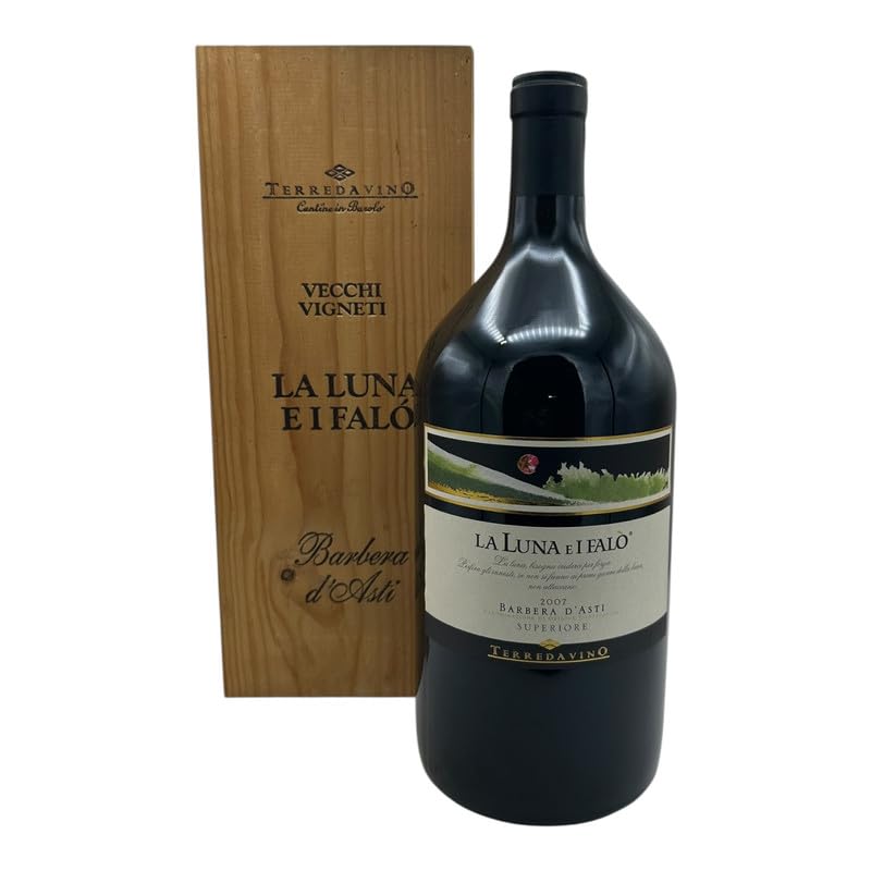 Terredavino - Vite Colte - Barbera d'Asti Superiore DOCG 'La Luna e i Falò' 2007 3 lt. JEROBOAM + Box Legno