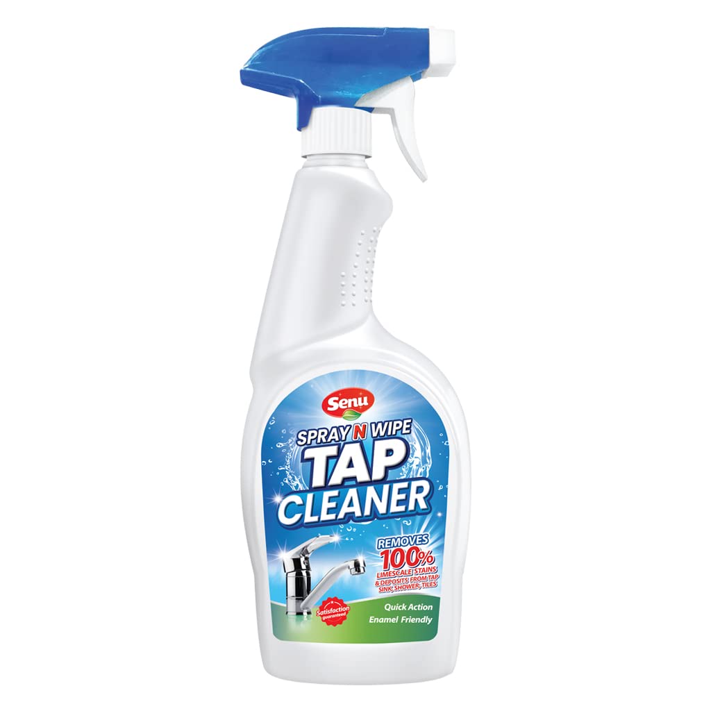See full amazon price history chart for Senu Spray N Wipe Tap Cleaner for Bathroom, Kitchen, Shower, Sink, Faucet and Removes Limescale and Hard Water Spot, Soap Scum, Water Stains, Rust and Oxidation and Scaling, 600ml Senu Spray N Wipe Tap Cleaner for Bathroom, Kitchen, Shower, Sink, Faucet and Removes Limescale and Hard Water Spot, Soap Scum, Water Stains, Rust and Oxidation and Scaling, 600ml (B0B18X8M58) Amazon Price History, Amazon Price Tracker