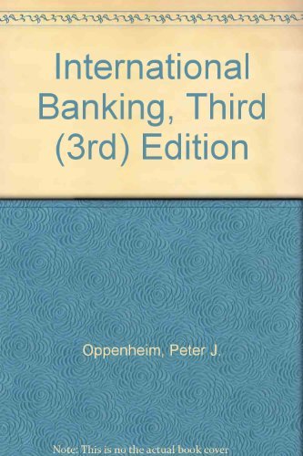 International Banking, 3rd Edition, B001E0CRI8 Book Cover