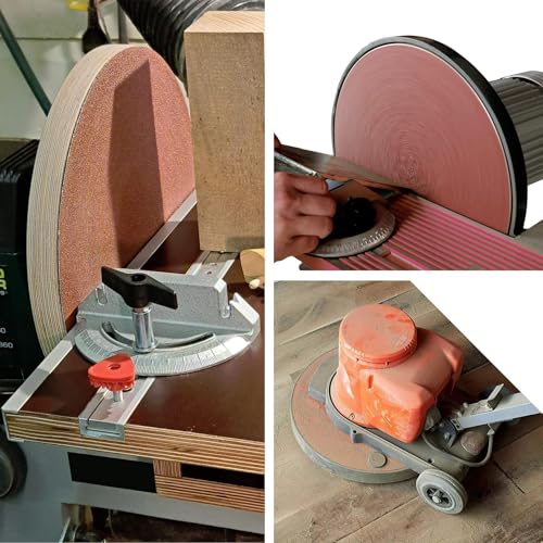 Image of 30 Pack 12 Inch Sanding Discs, 303mm Round No-Hole Hook and Loop Sandpaper for Wood & Metal Floor Orbital Sander, 40 60 80 120 180 Assorted Grits, Durable Anti-Clogging Grinder Accessorie