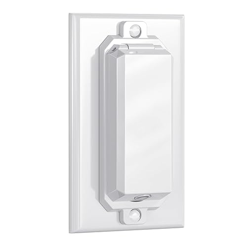 CLYMENE Cubierta protectora para interruptor de luz, cubierta para interruptor de pared a prueba de niños, protege tus luces o interruptores de ser