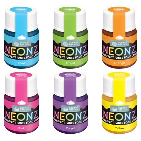 Squires Kitchen NEONZ Food Colouring Paste Set Cover