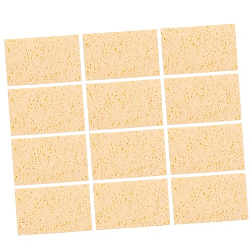 GETAJGHSD Dishwasher Sponge Block 12 Pcs Kitchen Sponges Cleaning Sponge Household Dish Sponge Convenient Wok Sponge Daily Use Scrub Sponge