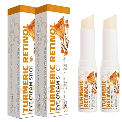 Turmeric Eye Cream Stick, レチノール アイクリーム, Eye Balm Stick Hydrating For Puffiness And Bags Reduces, Turmeric Eye Cream For Eyebags