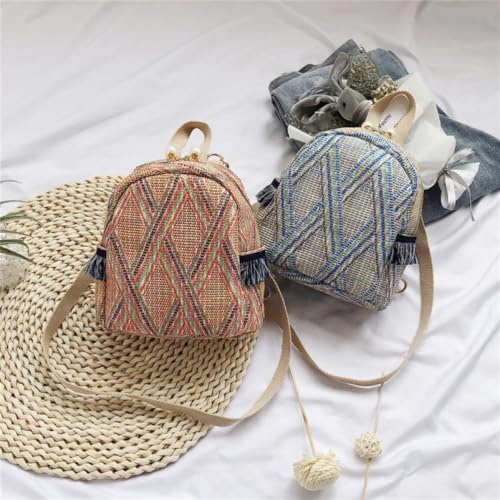 Mochila de mujer Levemolo de poliéster con gran capacidad y bolso de hombro ajustable diario 6