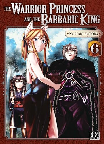 Couverture de The Warrior Princess and the Barbaric King