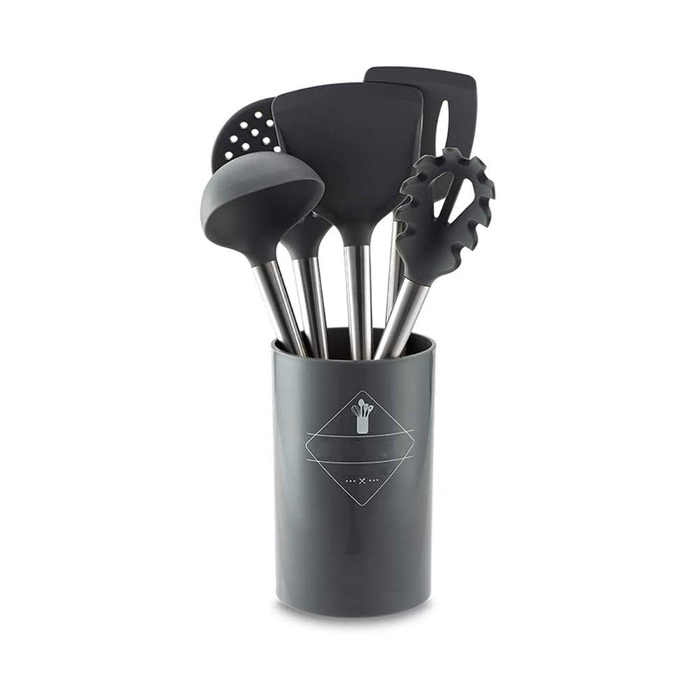 2PCS Spatola Multifunzionale Cucchiaio Da Cucina, Cucchiaio In Silicone Rivestito Antiaderente, Utensili Da Cucina Con Manico In Legno, 2025 Nuovi Utensili Da Cucina In Silicone Per La Cucina