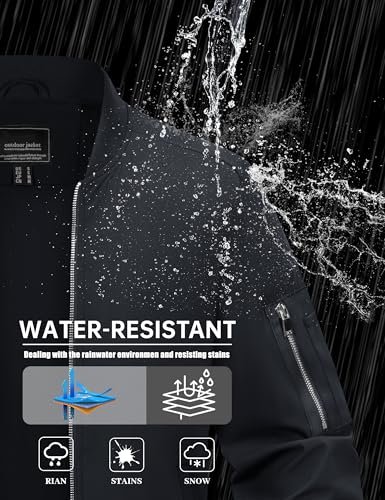 MAGNIVIT Men's Lightweight Bomber Jacket Windbreaker Casual Fall Spring Outdoor Coat2