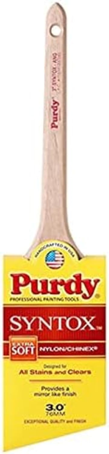 Purdy 144403630 Syntox Angular Paint Brush, 3 in.