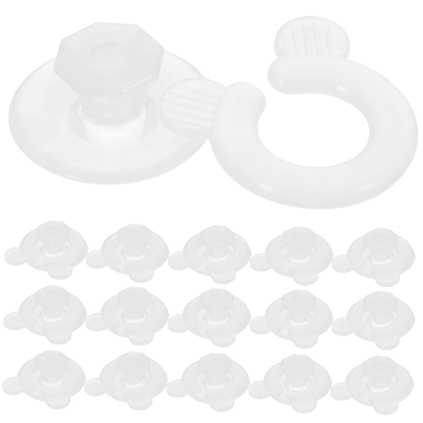 Quilt-Fixer-Knopf, 16 Stück Bettlaken-Clip, Matratzenbezug-Halter, Bettdecken-Clips, Winddicht, Quilt-Fixer, Steppdecke ，Steppdecken-Halter
