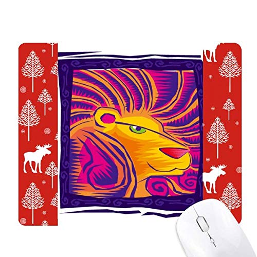 Gravure Constellation Lion et Souris de Noël Woods pour Déco Forêt