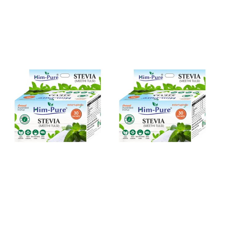 Him-Pure STEVIA POWDER(MEETHI TULSI) 25 Gram, Pack Of 2 (B0C6K91GYK) Amazon Price History, Amazon Price Tracker