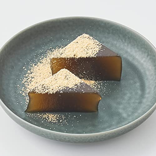 文の助茶屋 わらび餅 3種詰合せ(和三盆・ほうじ茶・黒糖)(116ℊ×3個) 8枚目