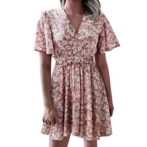 Robe d'été pour femmes coupe ample pour camoufler les rondeurs