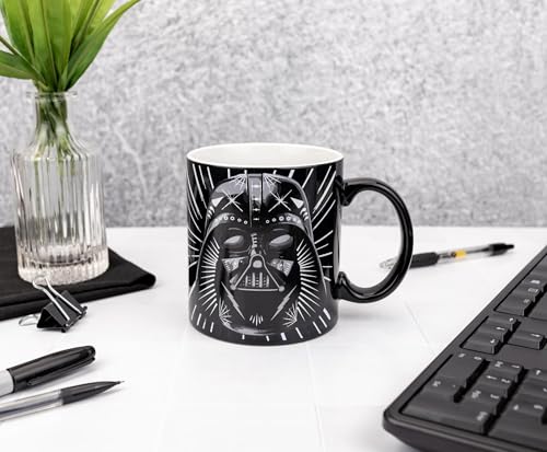 Taza de cerámica Star Wars Darth Vader y Stormtrooper 20 oz miniatura 3