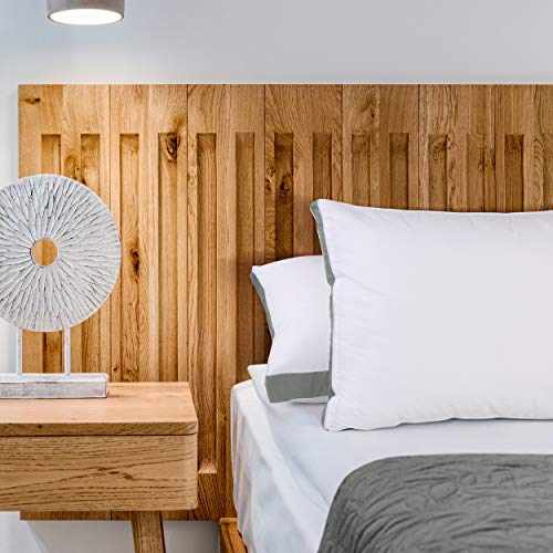 Utopia Bedding Bed Pillows for Sleeping Queen Size (Grey), Set of 2, Cooling Hotel Quality, Gusseted Pillow for Back, Stomach or Side Sleepers - Image 6