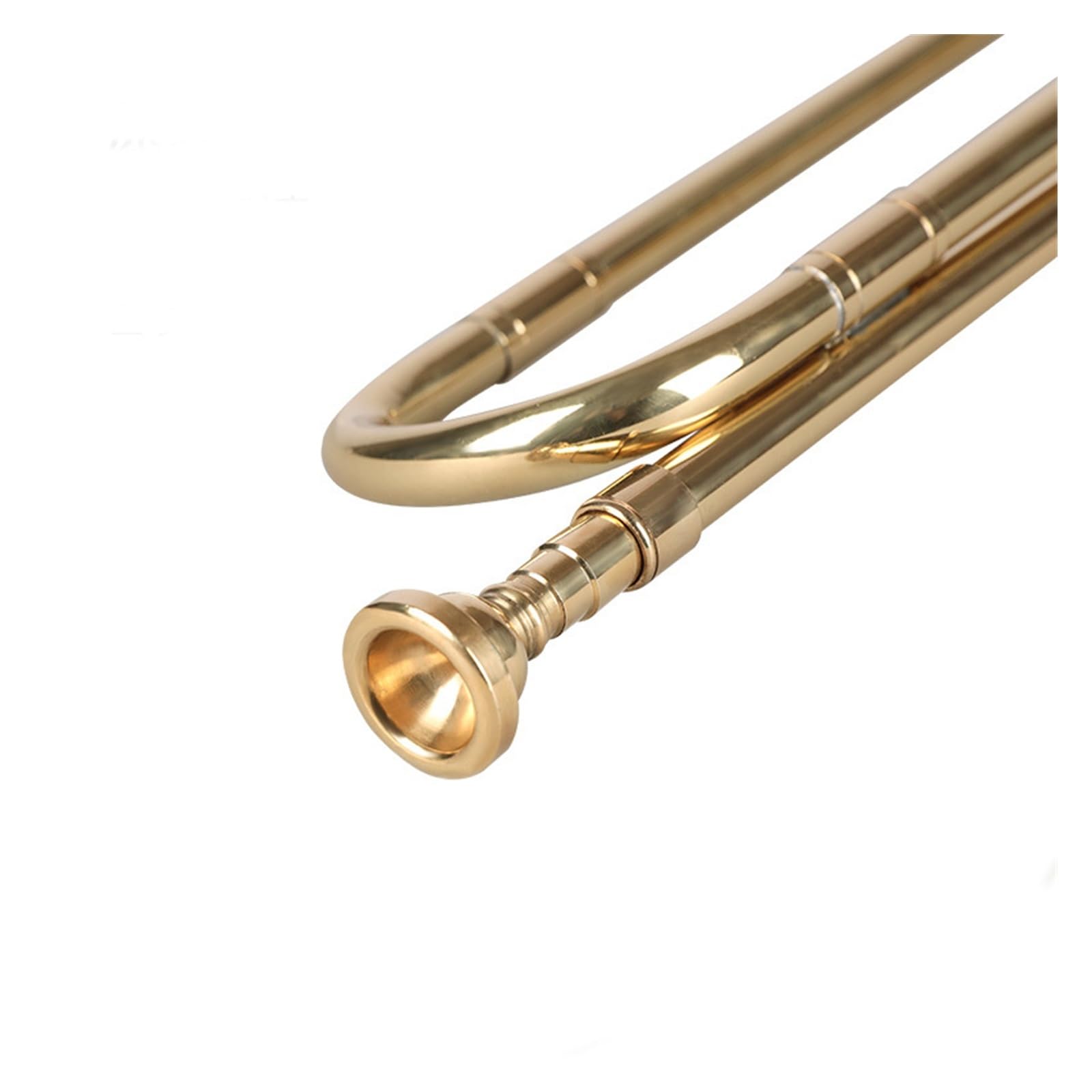 Trąbki Instrumenty Muzyczne Drum And Bugle Team Mosiężna Trąbka B-flat Trąbka Studencka Pionierzy Charge Horn Pozłacana Trąbka