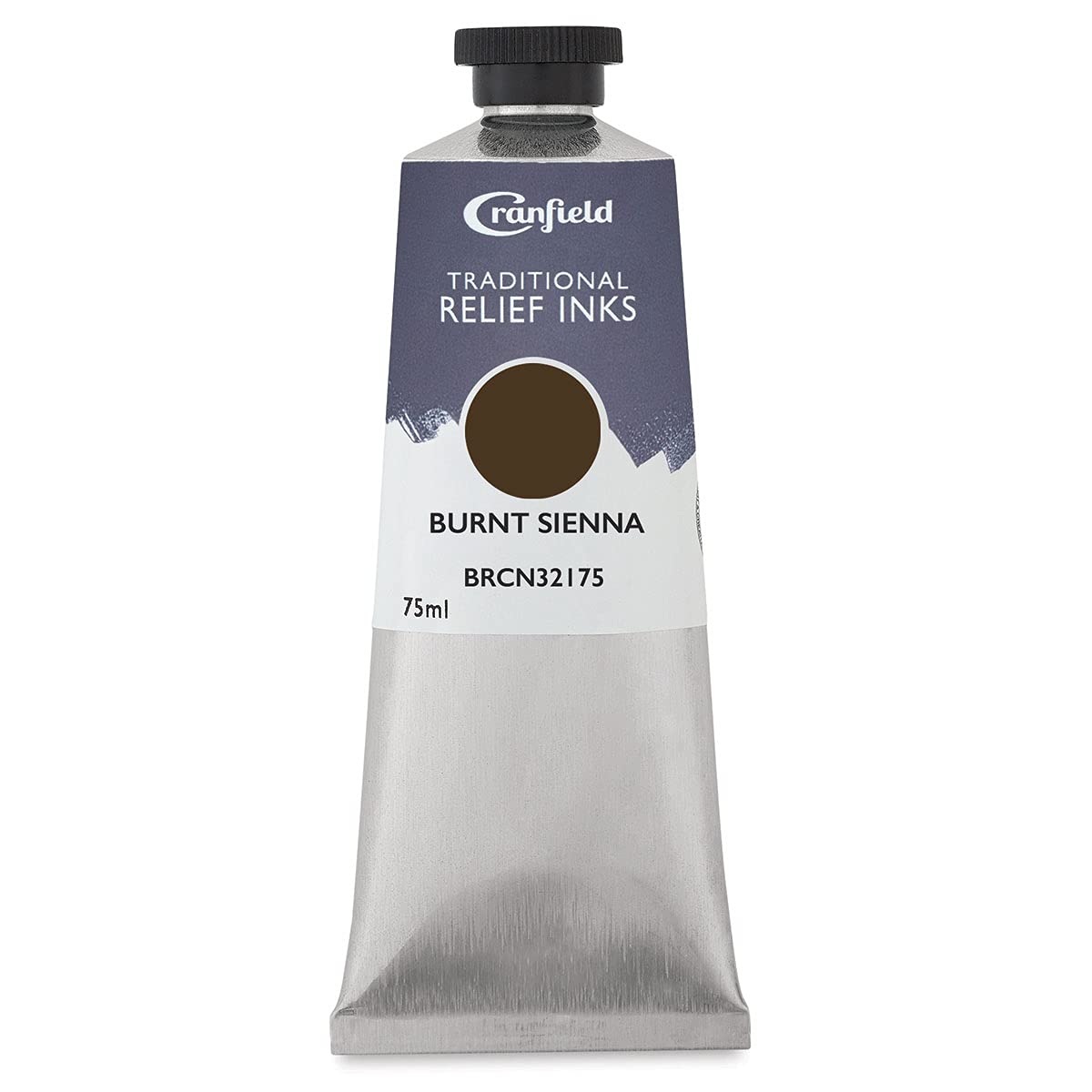Cranfield Traditional Relief Ink - Burnt Sienna, 75 ml