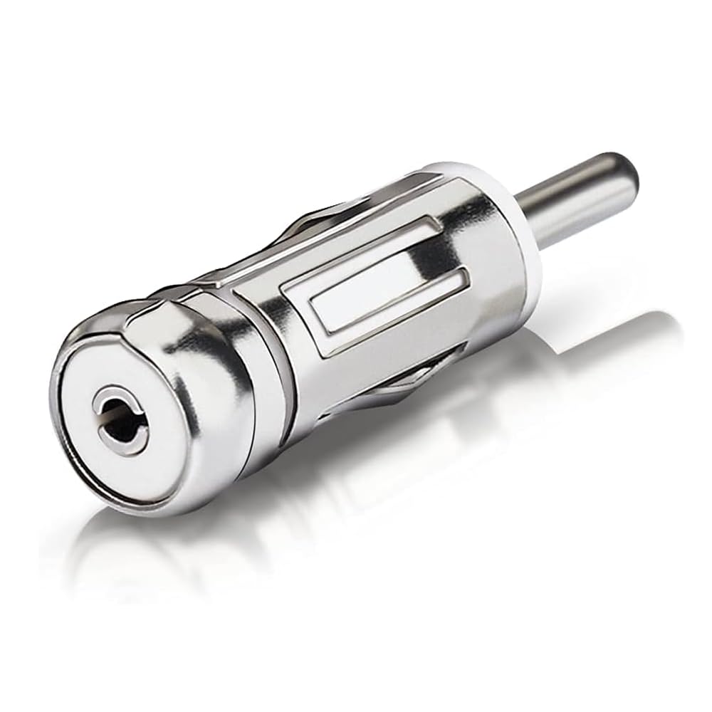 Adaptador de antena para coche ISO a DIN, Convertidor de Antenas para Automovil iso a DIN, Conector de Antena para coche, Tamaño 4 cm largo, Universal, 1 unidad - imagen 2