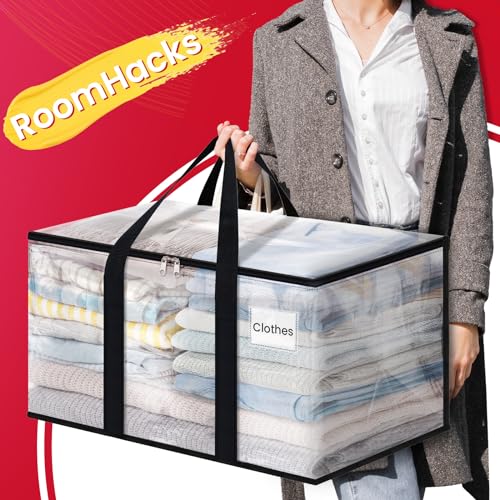 Roomhacks Clear Moving Bags Heavy Duty Extra Large thumb #6