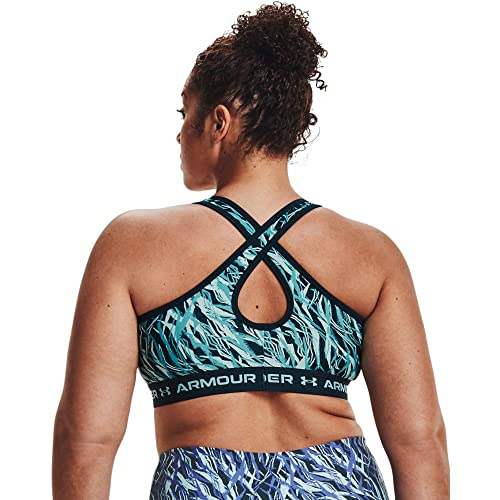 Image of Under Armour Cross-Back Mid Impact Bra