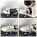 Ecisi Funda de Asiento de Motocicleta de diseño de Tela Oxford y...