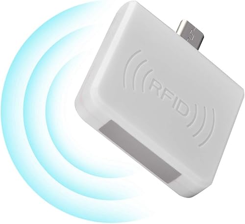 Miniatura 8 de Lector portátil de tarjetas inteligentes sin contacto, lector de tarjetas de teléfono móvil de identificación RFID de alta frecuencia con interfaz