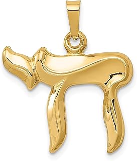 Colar com pingente de chai em ouro amarelo 14 k religioso judaica joias finas para mulheres presentes para ela