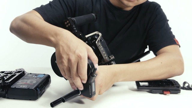 SMALLRIG, Klemme, 15 mm Rod mit 1/4-Zoll-Gewinde für 15 mm Rail System