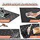 Kaxionage Silikon Katzenstreu Matte Wasserdicht unter Katzenstreu Matten Kitty Catcher halten Boden einfach sauber Haltbare Teppich widersteht von Pfoten (schwarz, 86 * 56cm)