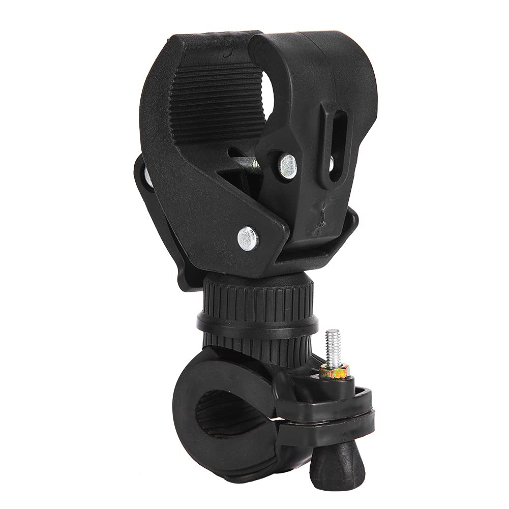 2 Supporti Per Torcia Da Bici - Universali, Regolabili 360°, Per Manubri 20-35mm