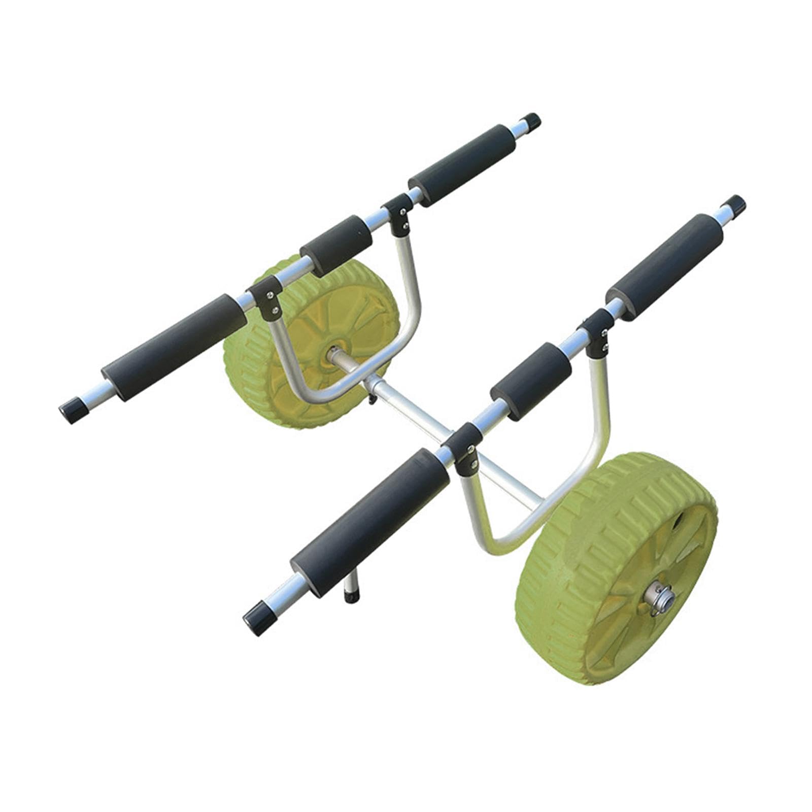 Colaxi Kayak Carrier Cart Trailer Beach Carrier Canoes Paddleboards Float Mats Aluminum Alloy Convenient Boat Trailer Canoe Trolley