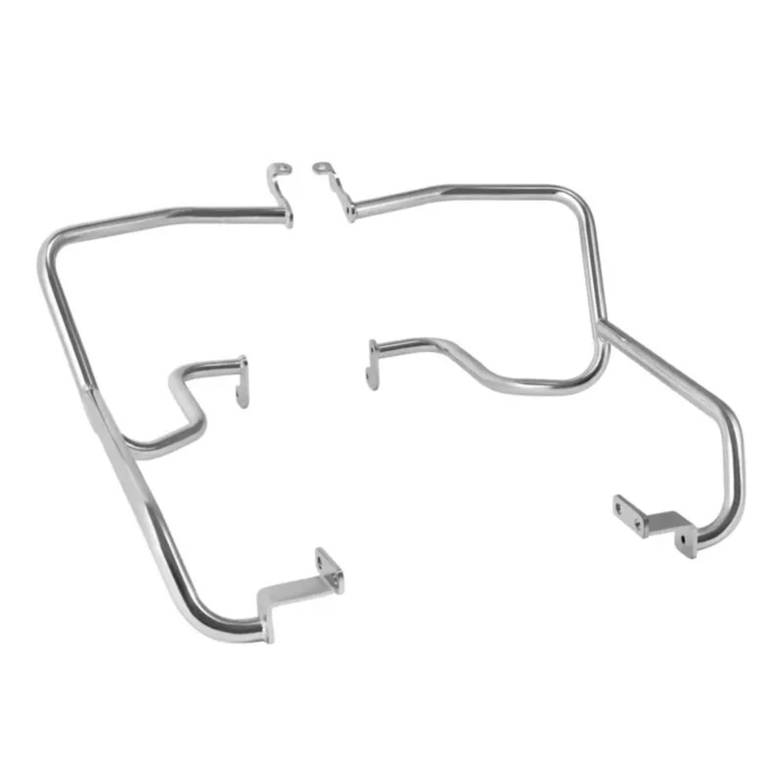 Stoßstange Autobahn Für R18 B 2021-2024 R18 Transcontinental 2021-2024 Motorrad Satteltasche Motorschutz Autobahn Sturzbügel(Chrome)
