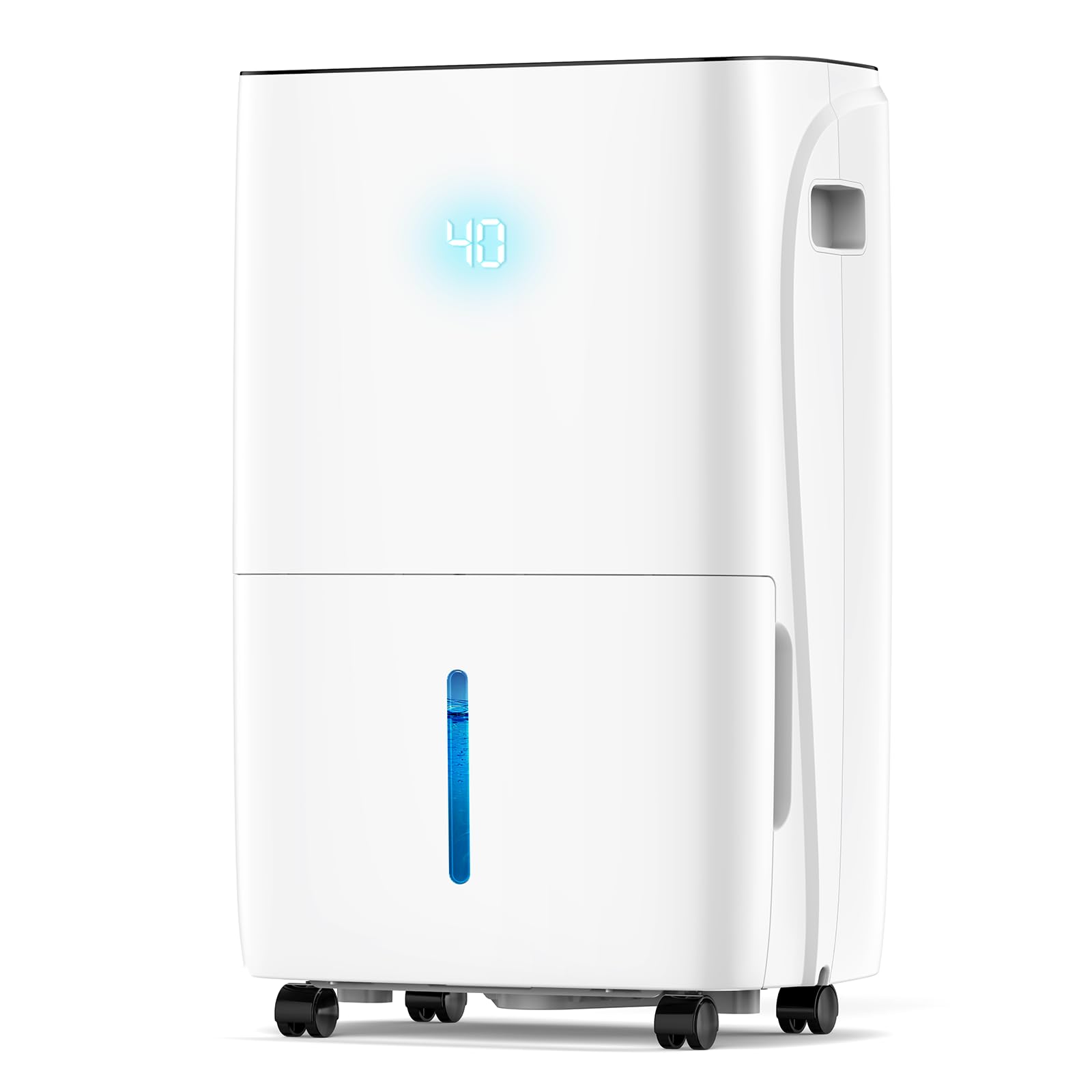 ZAFRO 7000 Sq.Ft Dehumidifiers for Home and Basement with Drain Hose | Energy Saving Max 150 Pints Dehumidifier with Auto or Manual Drainage, Auto Defrost, Three Modes, 24Hrs Timer, 150 Pints(Max)