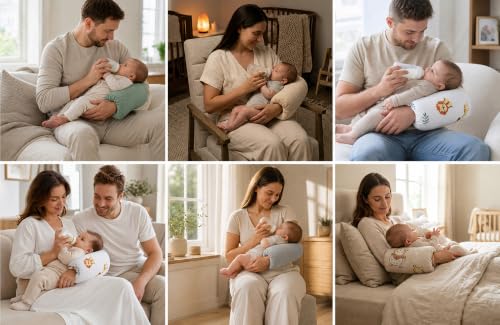 Totsy Baby Kleines Stillkissen 20 cm – Stillmuff Armkissen für Mama und Papa beim Füttern mit Flasche… – Ansicht 6