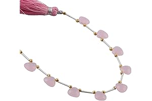 GEMX Blue Chalcedony Trillion Strand