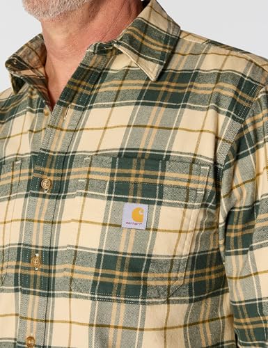 Image of Carhartt Men's Hamilton Relaxed Ls Plaid Shirt