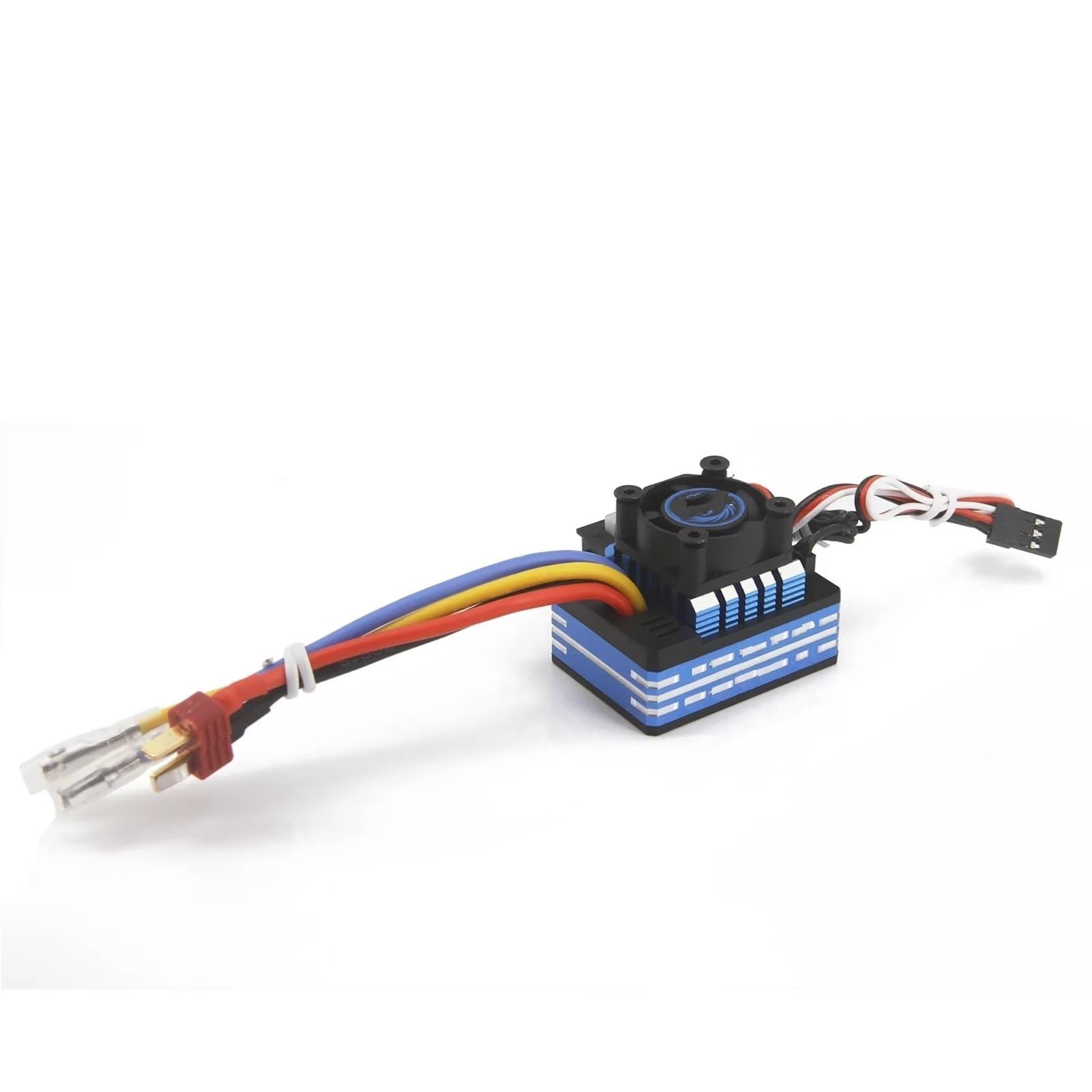 Para 1/10 1/12 540 550 Motor 60A 80A Impermeable Metal Cepillado 2-3S ESC Ventilador De Refrigeración RC Coche Crawler Monster Camión Todoterreno Esc VehíCulos Rc(80A T Plug)