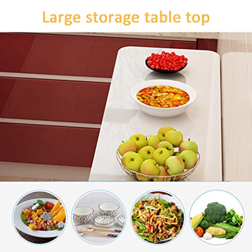 Table à manger murale pliable avec supports en acier pour une stabilité maximale - 6