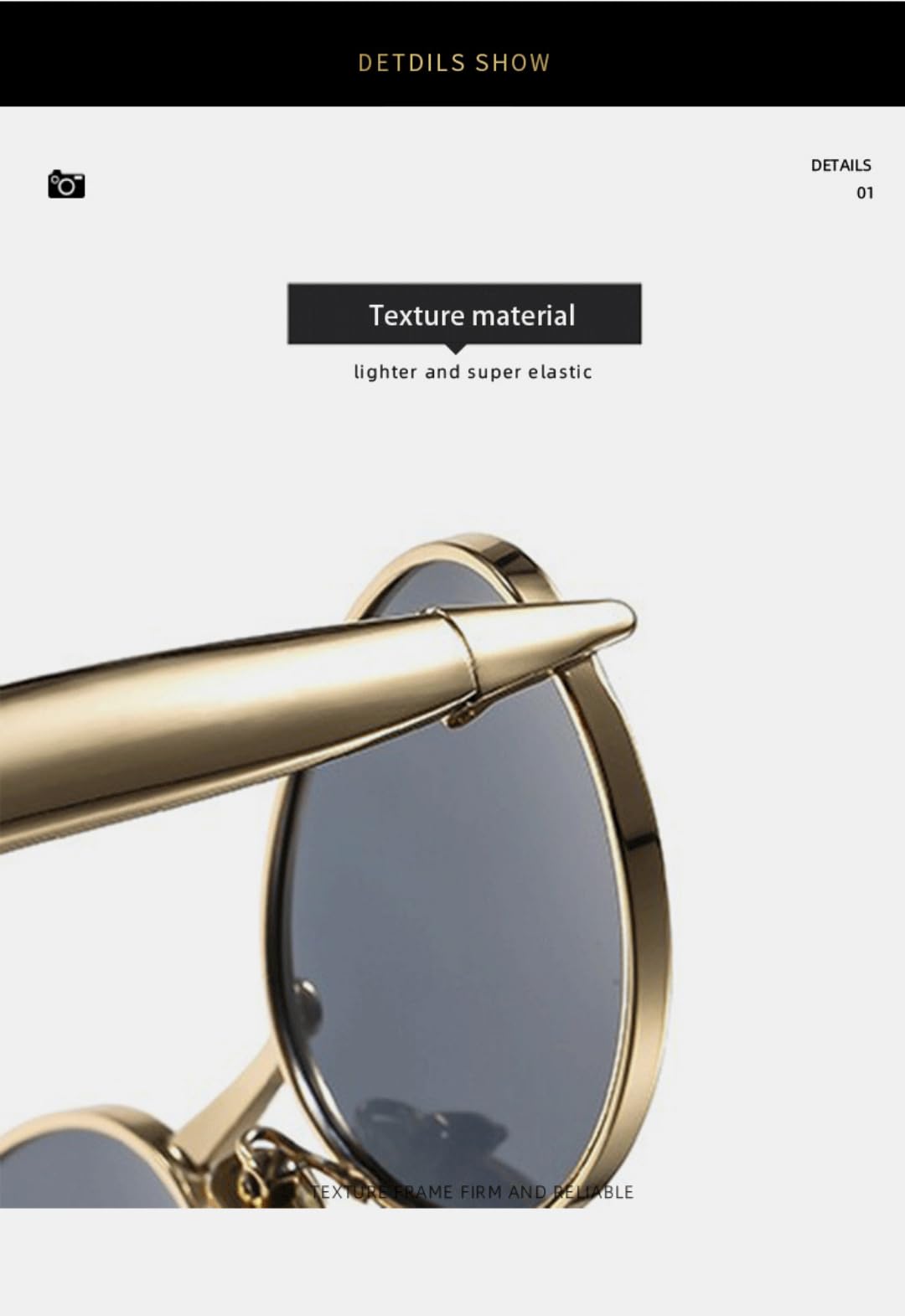 Gafas de sol ovaladas con degradado morado, marco de metal plateado UV400 | Diseño retro mini ovalado, marco de metal plateado con patillas curvadas anchas y lentes degradadas púrpura UV400