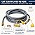 ABYDA 12Feet 1/2-Inch Natural Gas Hose with Quick Connect Fitting-Ideal for BBQ, Grill, Pizza Oven, Patio Heater, and More Low-Pressure Appliances - Natural Gas Conversion Kit, CSA Certified