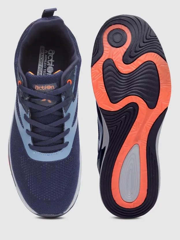 Image of Action | Athleo | ATG-704 | Comfortable | Lightweight | Breathable | Durable | Sports | Running Shoes | for Men