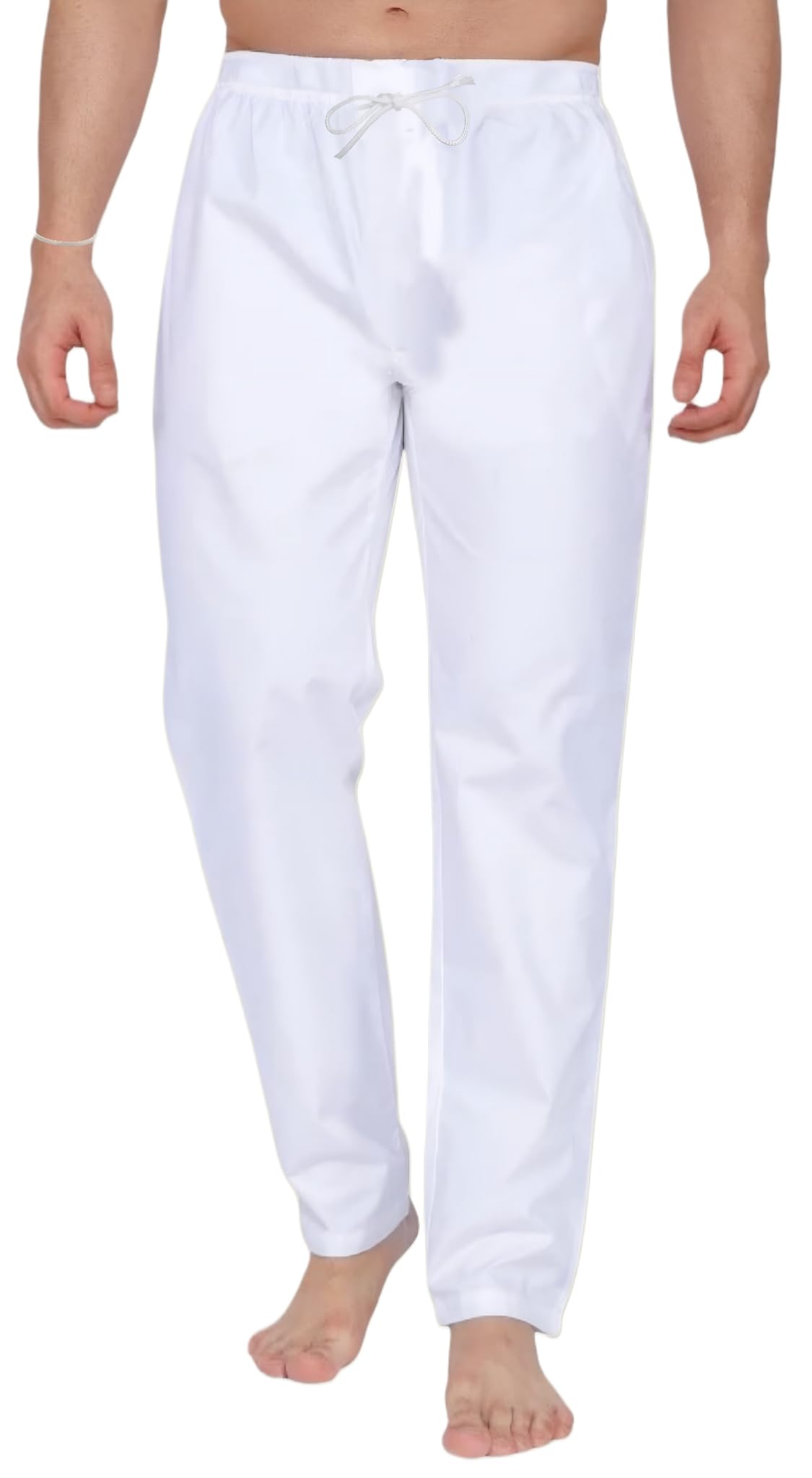 Men's Cotton Pyjama with Drawstring, Traditional Bottom Wear for Kurta