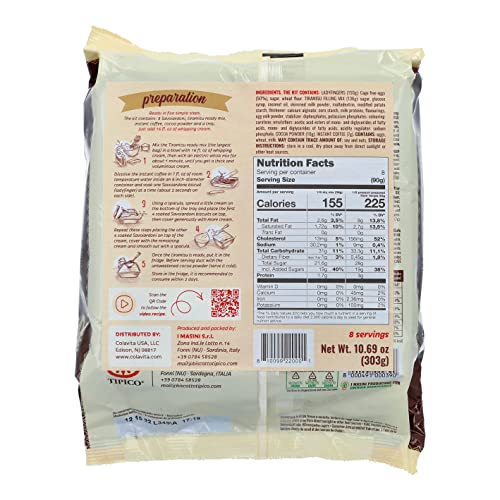 Tipico Tiramisu Cake Complete Kit #TOP2