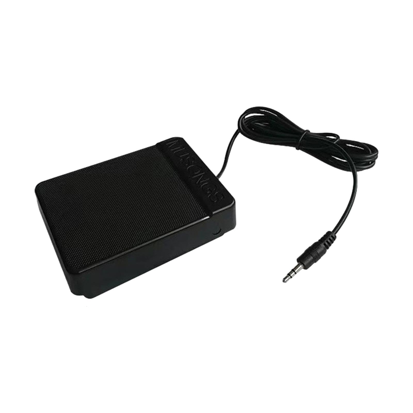 10 set di Universal Piano Foot Sustain Pedal Controller Switch per pianoforte digitale Accs 3.5mm