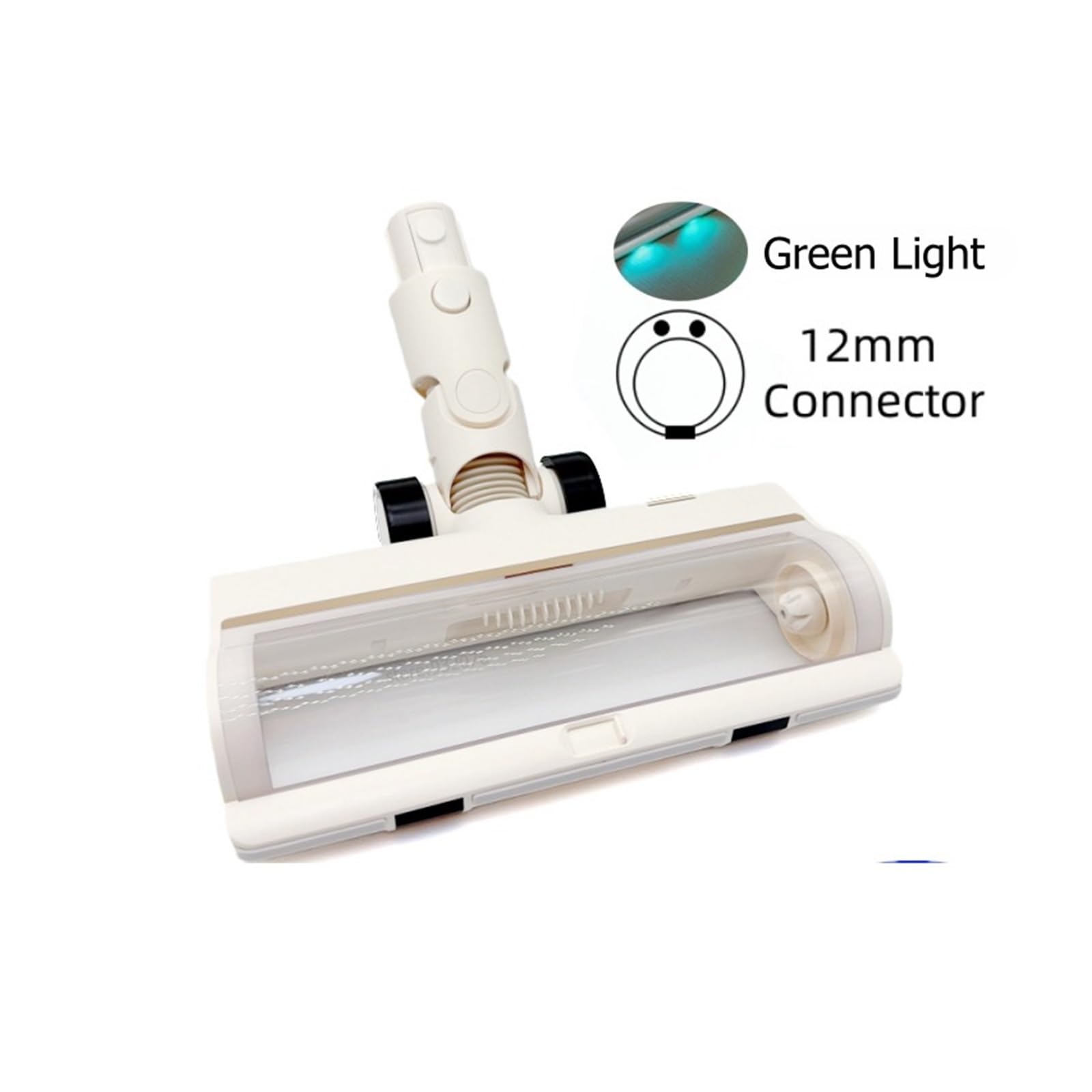Cepillo de rodillo de repuesto for aspiradora inalámbrico, Compatible con Dreame, | Pin de 12mm for piezas de aspiradora inalámbrica de mano V10S T10 R10 R10s(Brush Head)