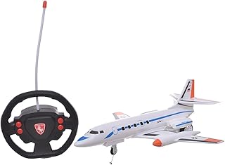 سلسلة طائرات بلاستيكية مع سرعة عالية وريموت كنترول للاطفال - متعددة الالوان