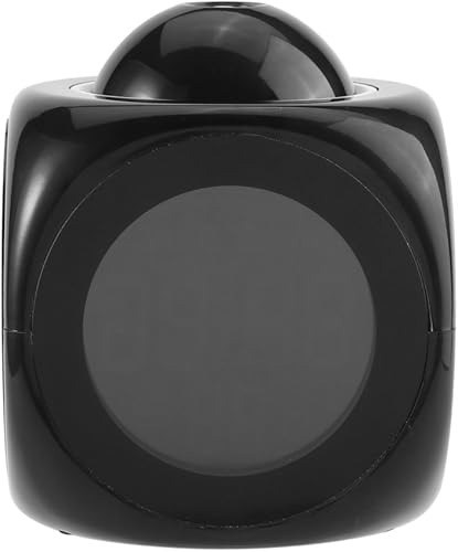 Miniatura 8 de EVGATSAUTO Reloj despertador de proyección, pantalla LCD digital multifunción para pared, pantalla de temperatura de conversación por voz, reloj